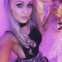 Krystal Dawson taking a selfie