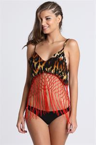 Gabriela Salles in a bikini