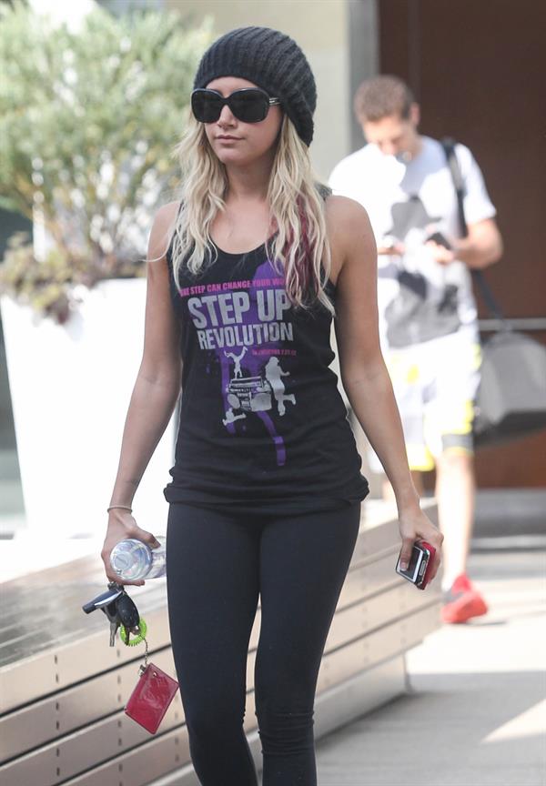 Ashley Tisdale in West Hollywood 07/05/2012