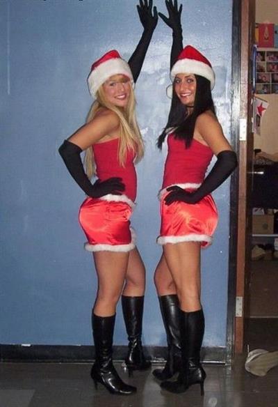 Hot Christmas Girls