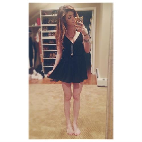 Chrissy Costanza taking a selfie