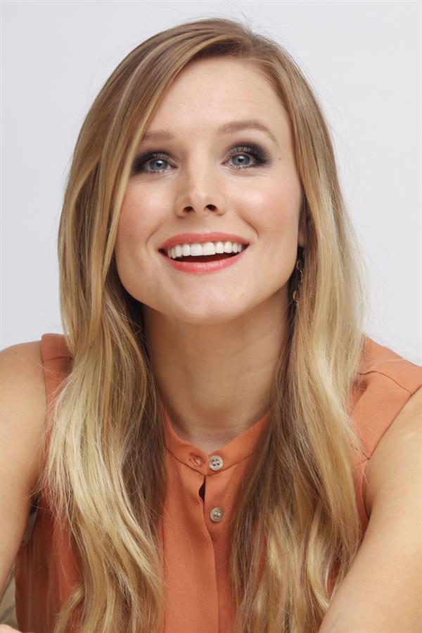 Kristen Bell  Hit And Run  Press Conference, Aug 12, 2012