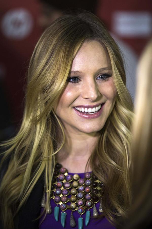 Kristen Bell at the 'The Lifeguard' premiere in Park City - January 19, 2013 