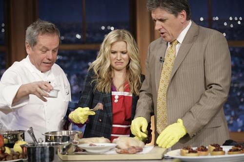 Kristen Bell 'The Late Late Show with Craig Ferguson' - December 11, 2008  