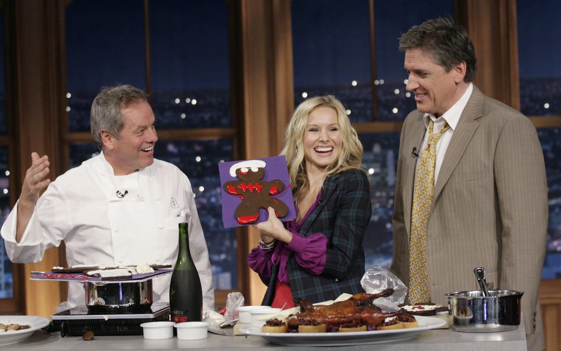 Kristen Bell 'The Late Late Show with Craig Ferguson' - December 11, 2008  