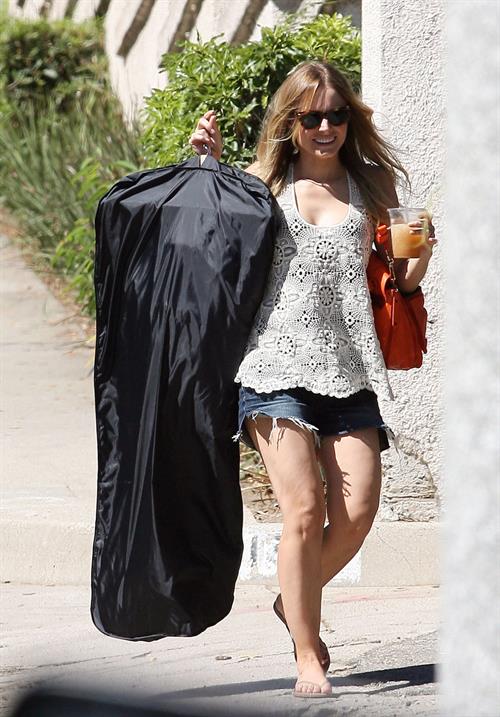 Kristen Bell Running errands in West Hollywood - August 27, 2012