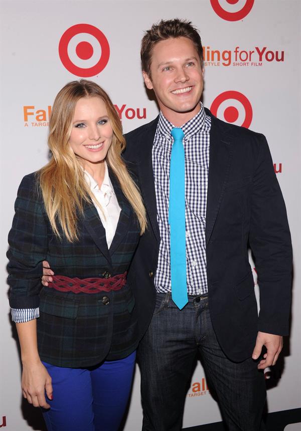 Kristen Bell Target 'Falling for You' Event in New York City on October 10, 2012 