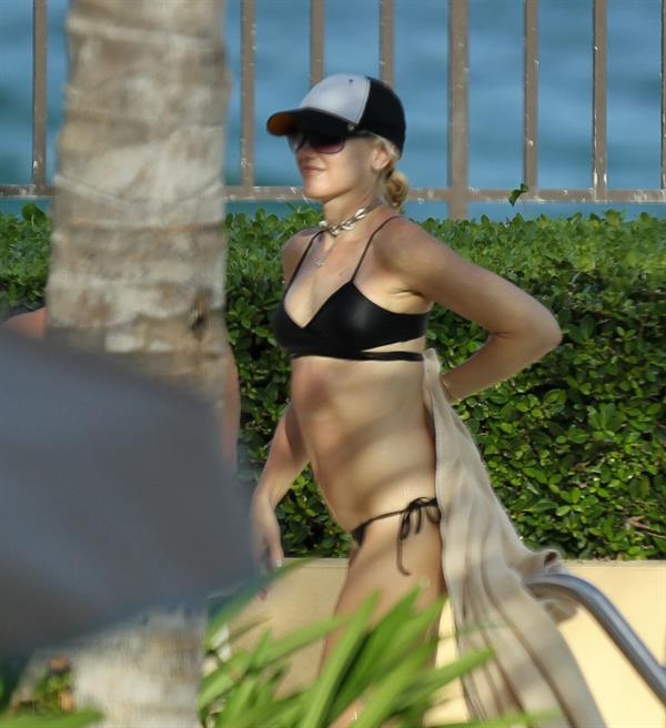 Gwen Stefani in a bikini