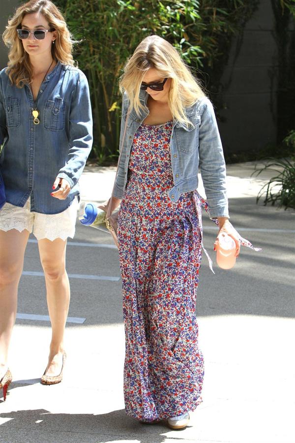 Kristen Bell - spotted out and about with a friend in North Hollywood May 31, 2012