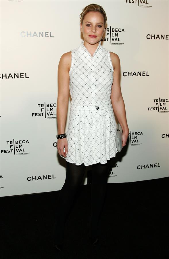 Abbie Cornish 9th annual Tribeca Film Festival Chanel dinner April 28, 2010