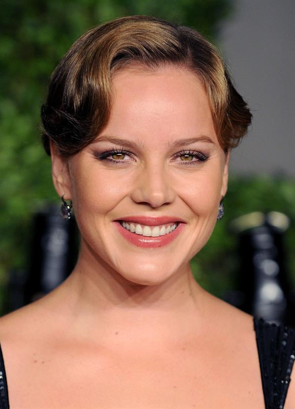 Abbie Cornish at the Vanity Fair Oscar Party in West Hollywood on February 27, 2011