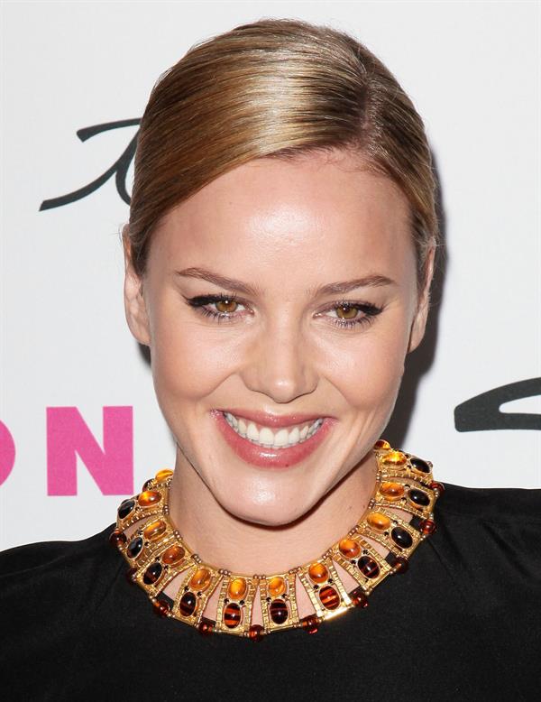 Abbie Cornish - Nylon Magazine 12th anniversary issue party with the sucker punch cast March 24 2011