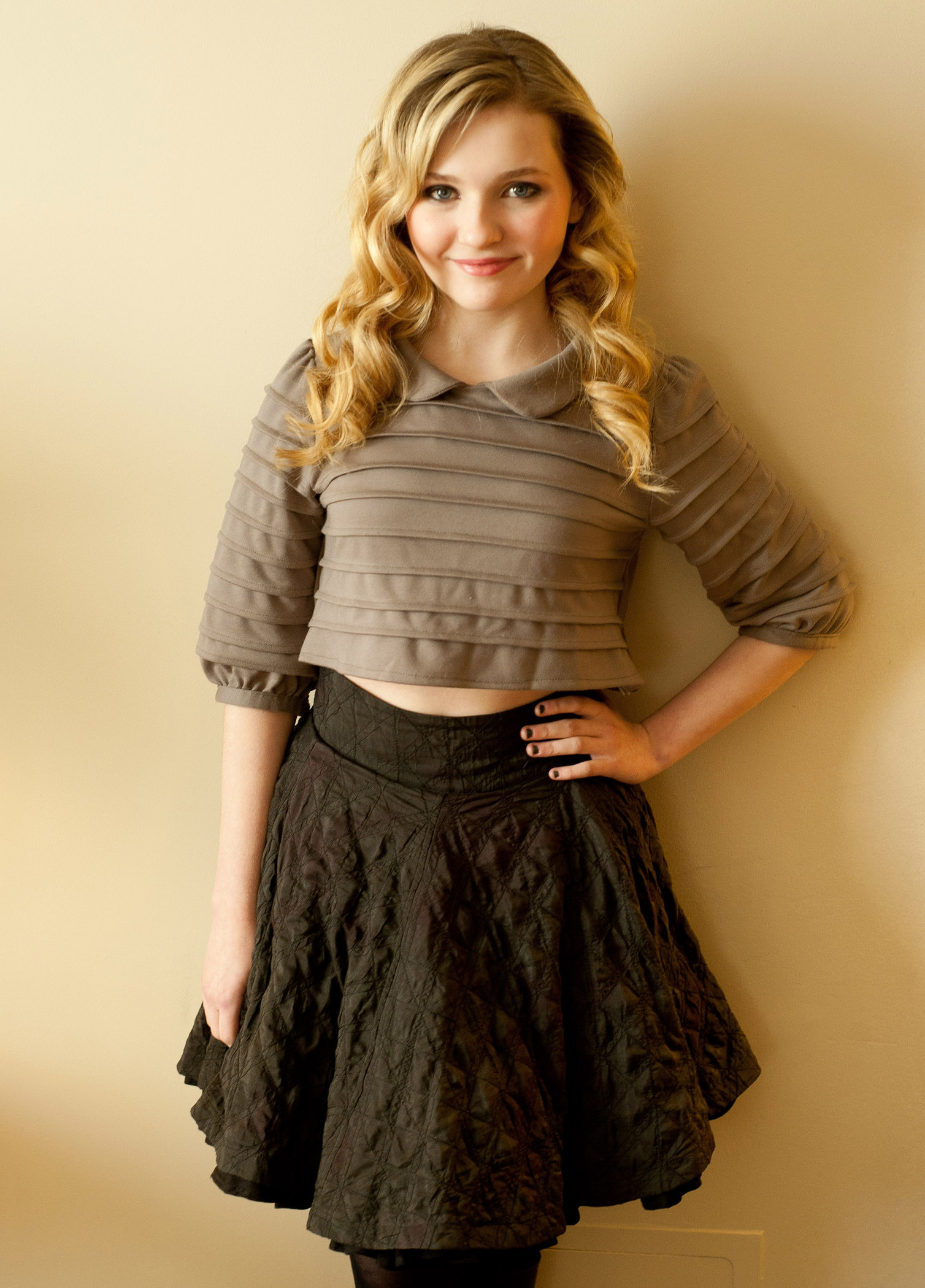 Abigail Breslin portrait session at the Park Hyatt Hotel in Toronto 12/1/11 