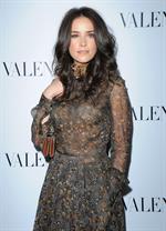 Abigail Spencer Valentino 50th anniversary and new flagship store opening in Beverly Hills on March 27, 2012