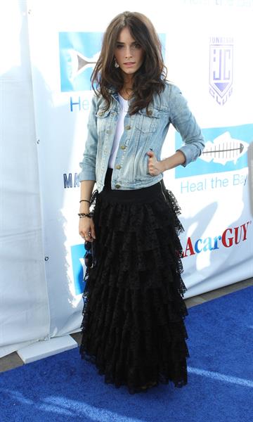 Abigail Spencer Heal the Bays Bring Back the Beach annual awards presentation in Santa Monica on May 17, 2012