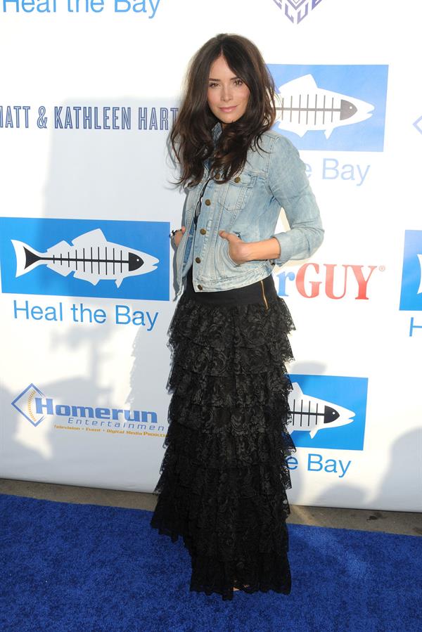 Abigail Spencer Heal the Bays Bring Back the Beach annual awards presentation in Santa Monica on May 17, 2012