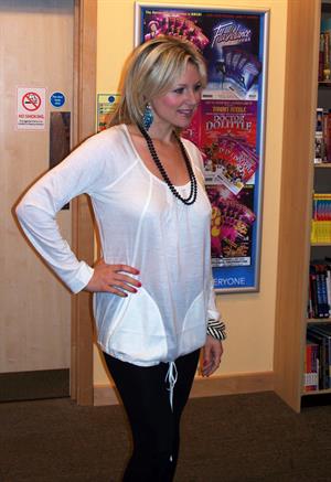 Abi Titmuss at a book signing in Southampton August 2, 2008