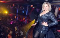 Abi Titmuss at Cafe de Paris on February 20, 2011 