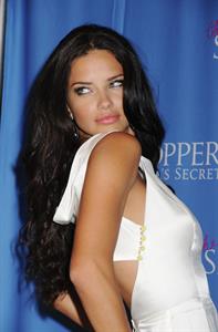 Adriana Lima Victoria's Secret Showstopper launch in New York City on August 9, 2011