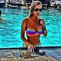 Charlie Riina in a bikini