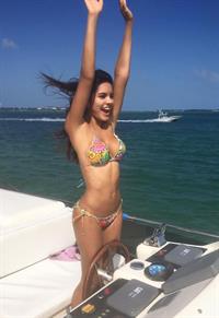 Paola Paulin in a bikini