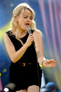 Aimee Anne Duffy performs live at the Genoa MTV Day 2008 on September 13, 2008