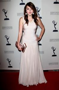 Aimee Teegarden 63rd Primetime Emmy Writers Nominee Reception at Leonard H. Goldenson Theatre on September 15, 2011 