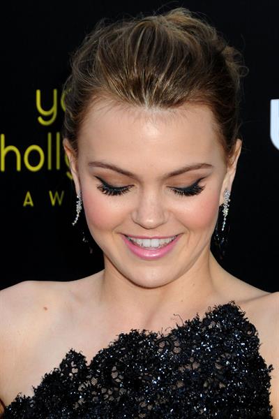 Aimee Teegarden at the Young Hollywood Awards presented by Bing at Club Nokia on May 20, 2011
