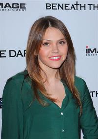 Aimee Teegarden screening of Beneath the Darkness in Los Angeles on January 4, 2011