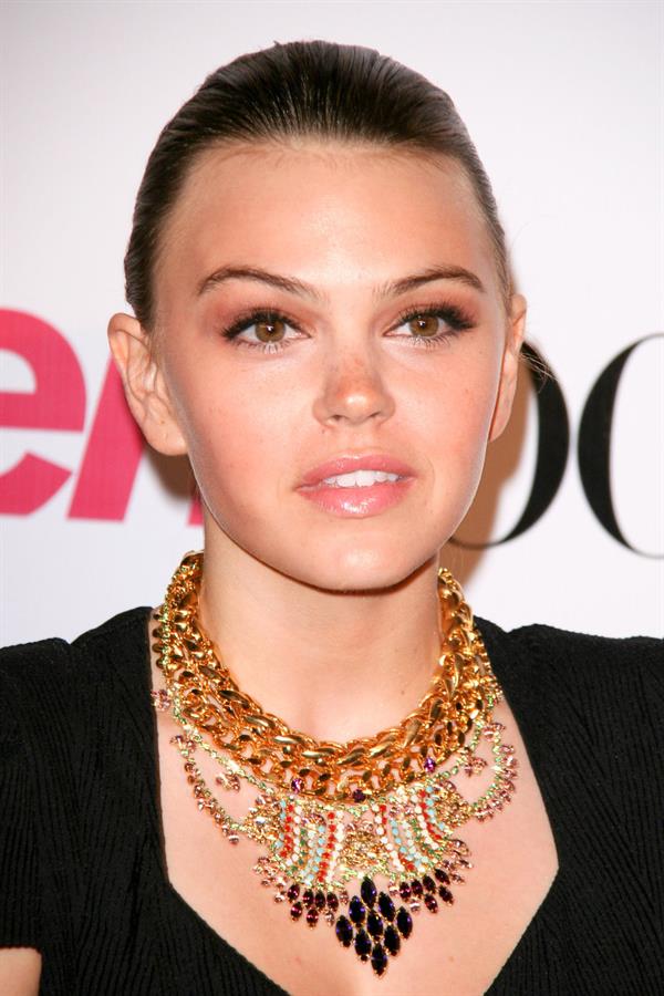 Aimee Teegarden 9th annual Teen Vogue Hollywood party at Paramount Studios on September 23, 2011 