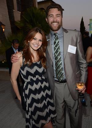Aimee Teegarden arrives at 2012 Oceana's SeaChange Summer Party on July 29, 2012 in Laguna Beach, California