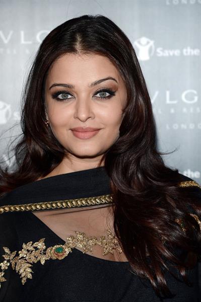 Aishwarya Rai at the Bulgari Hotel and Residences official opening London on June 14, 2012 