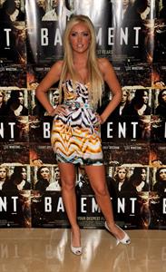 Aisleyne Wallace UK premiere of Basement at the Mayfair Hotel on August 17, 2010 in London 