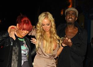 Aisleyne Wallace Nude Pictures Aisleyne Horgan Wallace Nip Slip at the Alto Club Sept 8, 2010