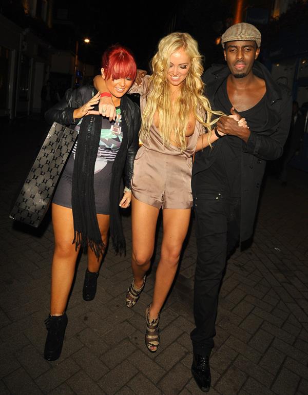 Aisleyne Horgan Wallace Nip Slip at the Alto Club Sept 8, 2010 