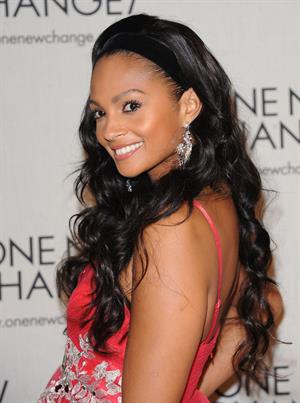 Alesha Dixon - The one new change Rooftop Terrace party in London - Nov 16, 2010