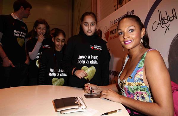 Alesha Dixon - The launch of the variety club gold hearts appeal at battersea power station in London - Jan 27, 2010