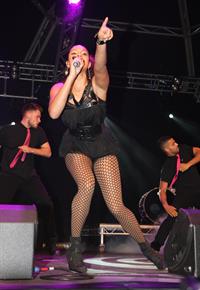 Alesha Dixon - Performs at the switching-on of the Blackpool Illuminations - England 03-09-10