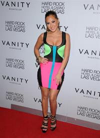 Adrienne Bailon 28th birthday party in Las Vegas on November 11, 2011