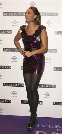 Alesha Dixon - Launch of River Islands TS for the trust a range of T-shirts in aid of the princes trust in London - England