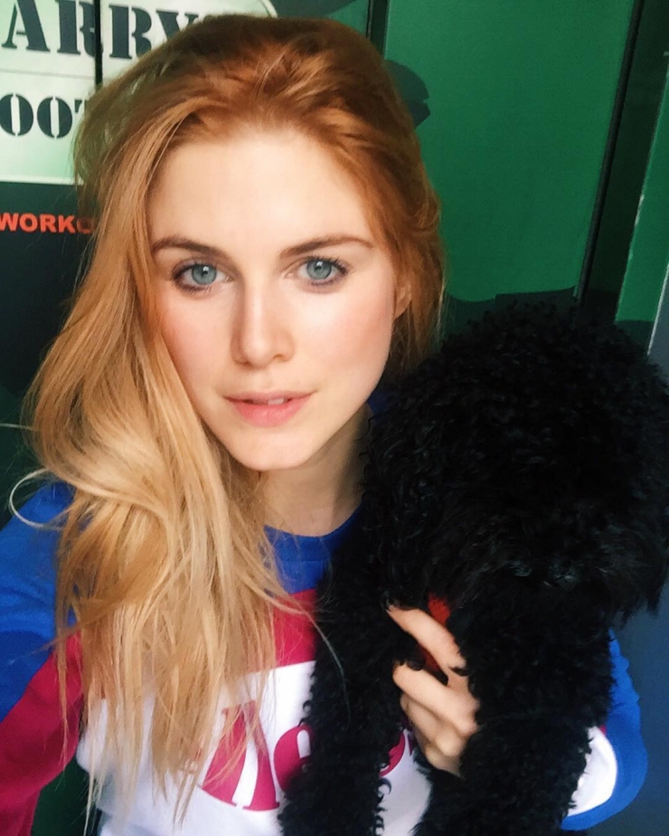 Ashley James taking a selfie