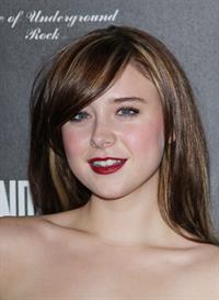 Alessandra Torresani attends the Guitar Hero Warriors of Rock launch in Hollywood on September 27, 2010 