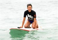 Annet Mahendru in a bikini