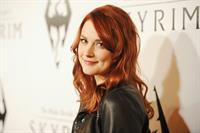 Alexandra Breckenridge attends The Elder Scrolls V Skyrim video game launch party in Los Angeles on November 8, 2011