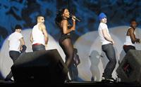 Alexandra Burke Jingle Bell Ball in Manchester on December 1, 2010