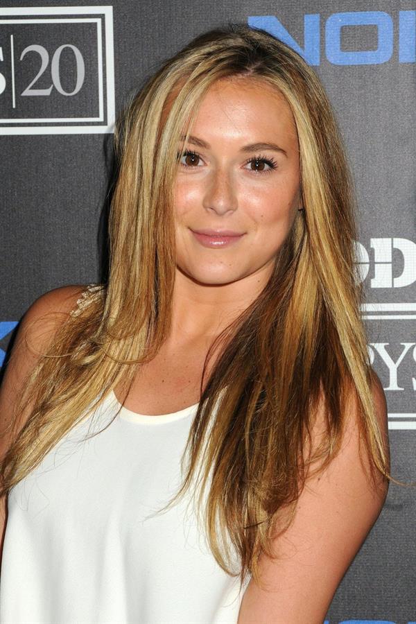 Alexa Vega arrives at ESPN The Magazine 4th Annual 'Body Issue' Party at Belasco Theatre on July 10, 2012 in Los Angeles, California. 