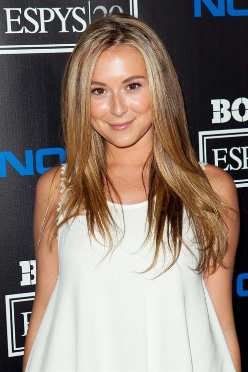 Alexa Vega arrives at ESPN The Magazine 4th Annual 'Body Issue' Party at Belasco Theatre on July 10, 2012 in Los Angeles, California. 