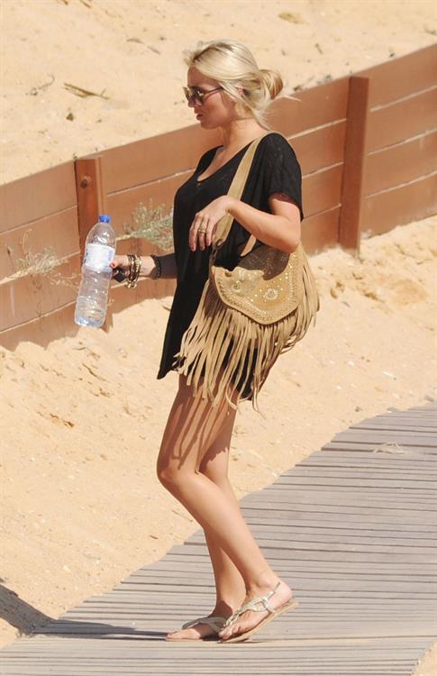 Alex Curran - Bikini candids spain - June 15, 2011