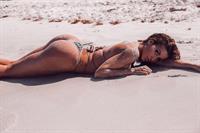 Claudia Sampedro in a bikini