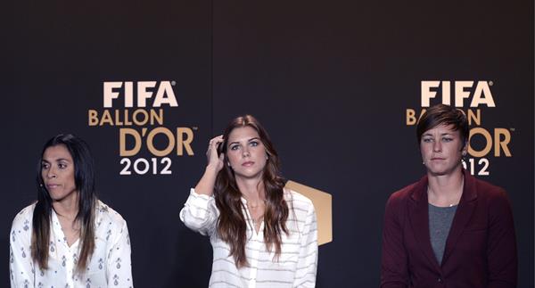 Alex Morgan FIFA Ballon d'Or Gala 2012, Jan 7, 2013 